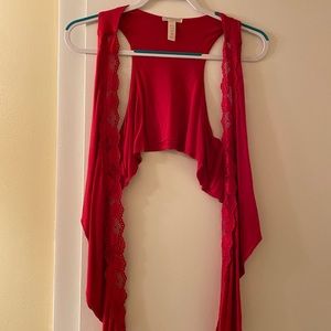 Vested Cardigan